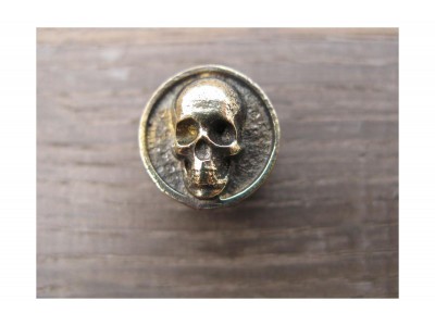 Lanyard bead "skull" B-03
