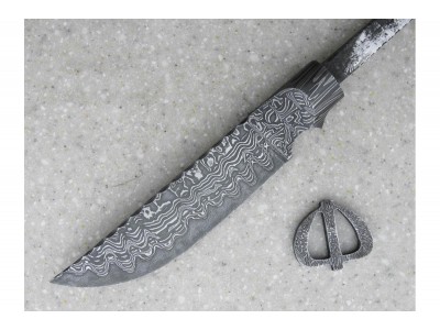 Forged blade 071М504КС integral