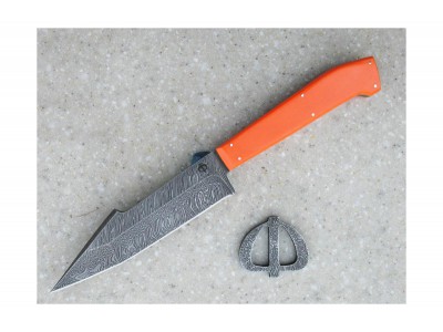 Кованый нож экспериментальный, 075Д75