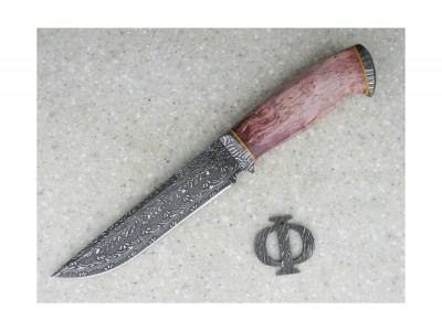 Кованый нож "Фартовый" 102Д167