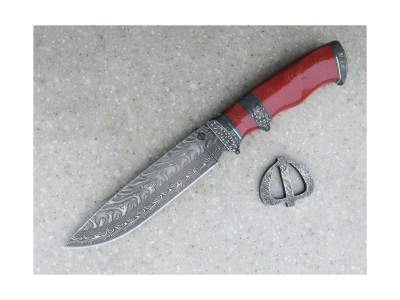 Кованый нож "Клык" 011Д330